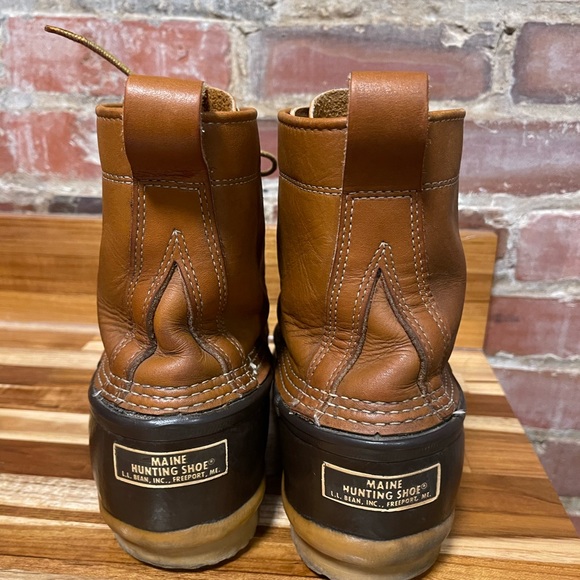 VINTAGE LL Bean Duck Boots 8M - Picture 4 of 7